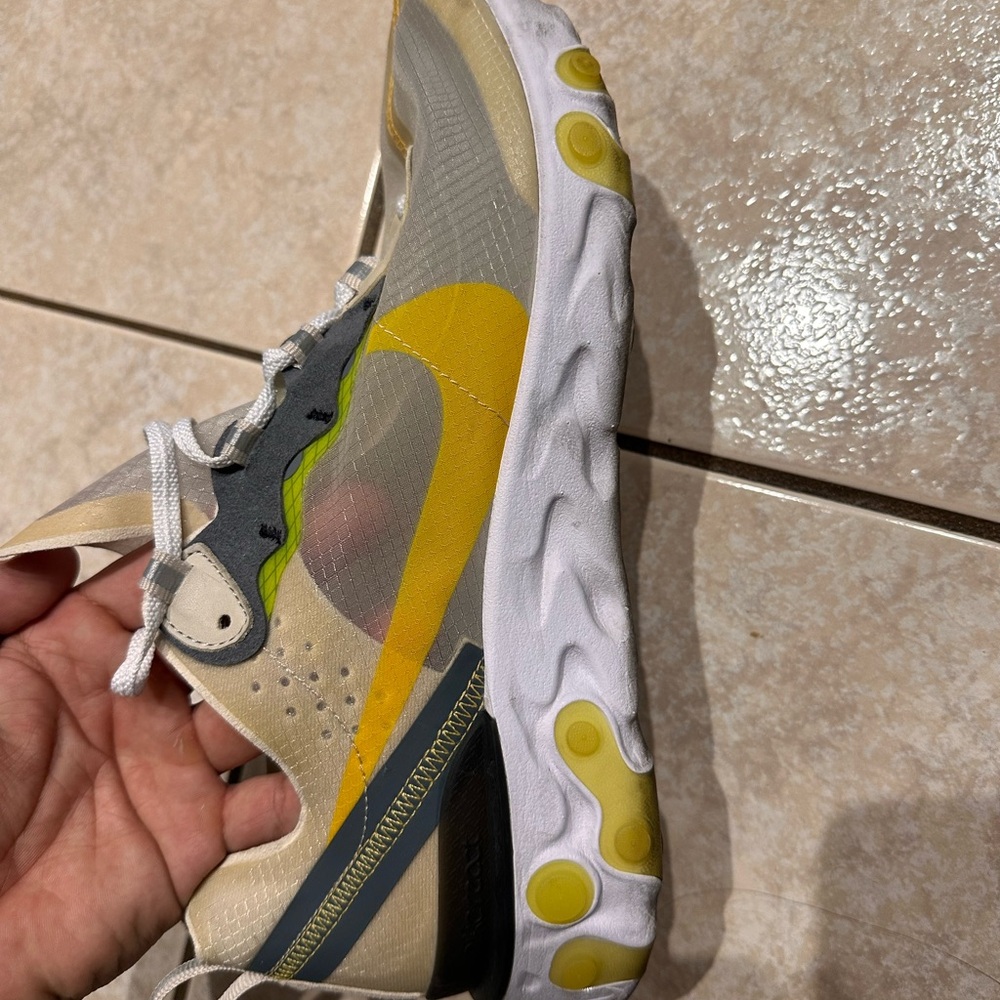Tan Nike Athletic Shoes